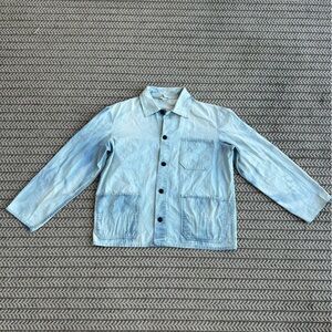 Vintage Used Sanfor French Worker Chore Coat Jacket
